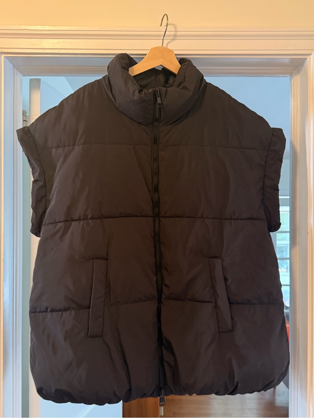 Zara Black Gilet - M